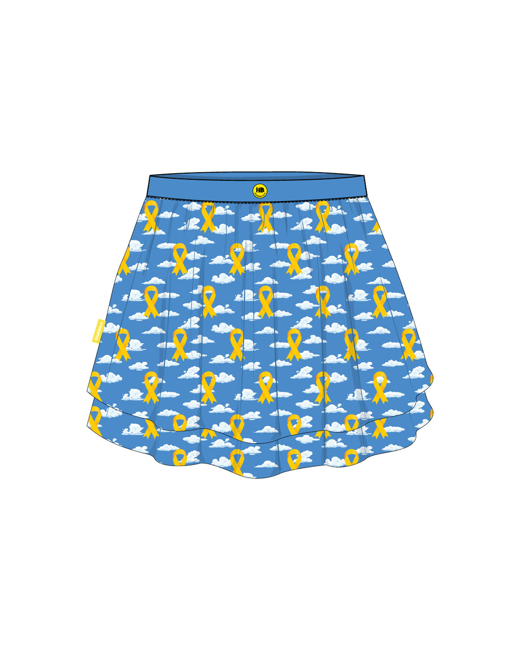 HYPEBROS X SKY HIGH FOR KIDS GIRLS SKORT