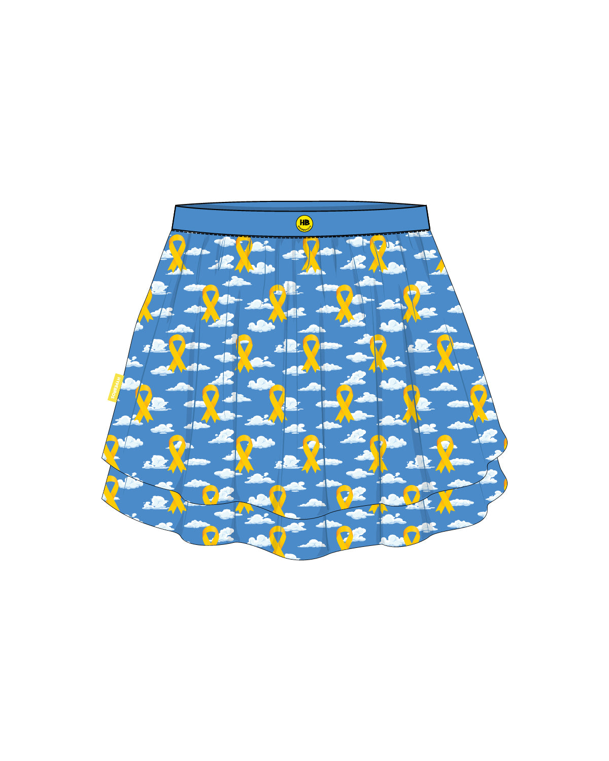 HYPEBROS X SKY HIGH FOR KIDS GIRLS SKORT