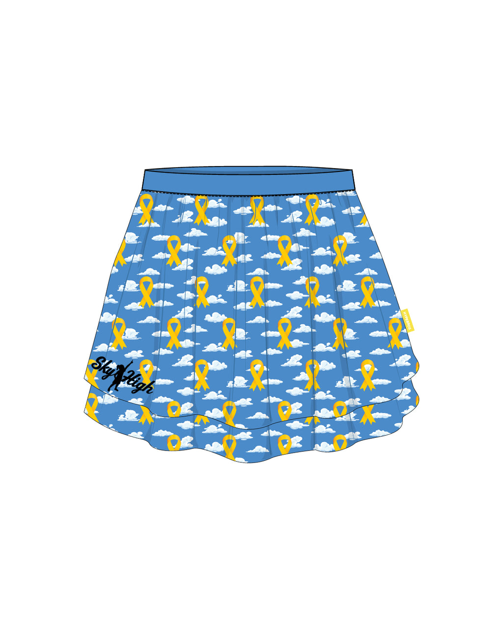 HYPEBROS X SKY HIGH FOR KIDS GIRLS SKORT
